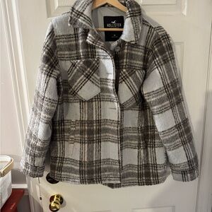 Hollister plaid Women's Jacket